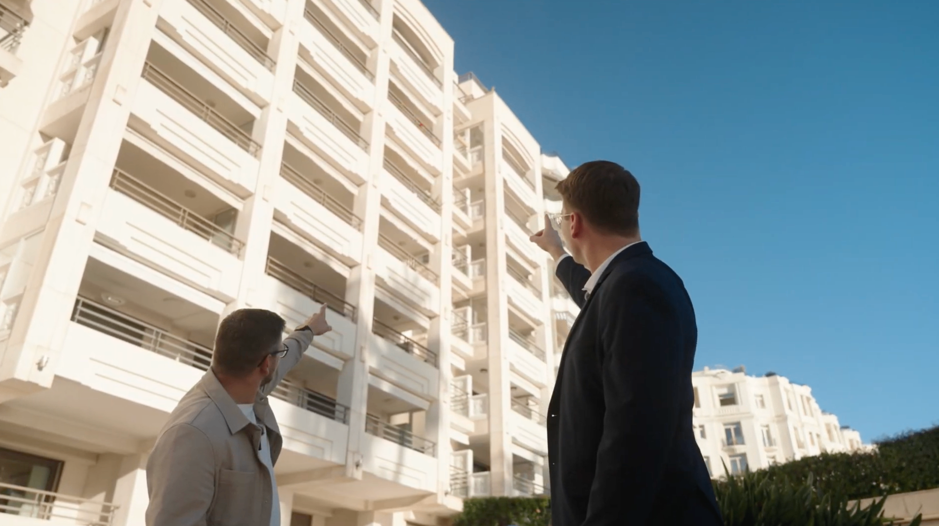 Croisette, Cannes — vue du chantier